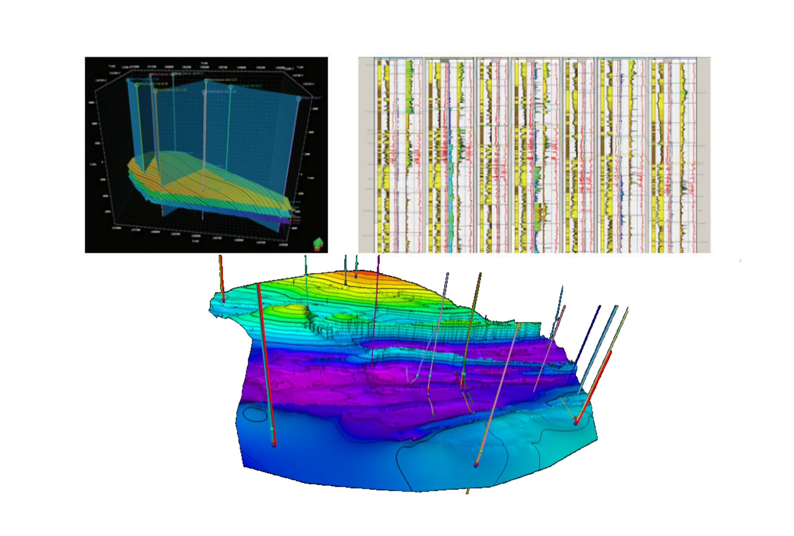 Reservoir modeling visualization